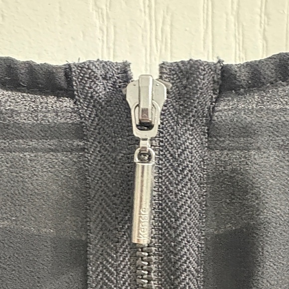 Kensie Black Dress with White Lace Detail - Picture 7 of 9